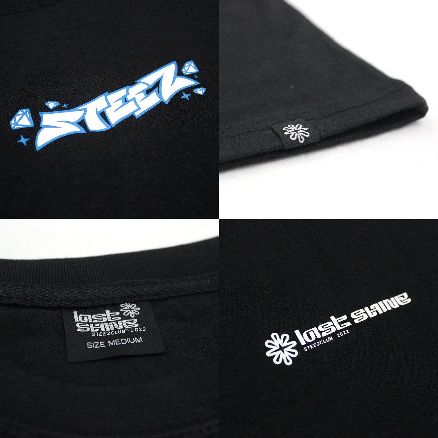 Tee shirt "Diamond" - Black