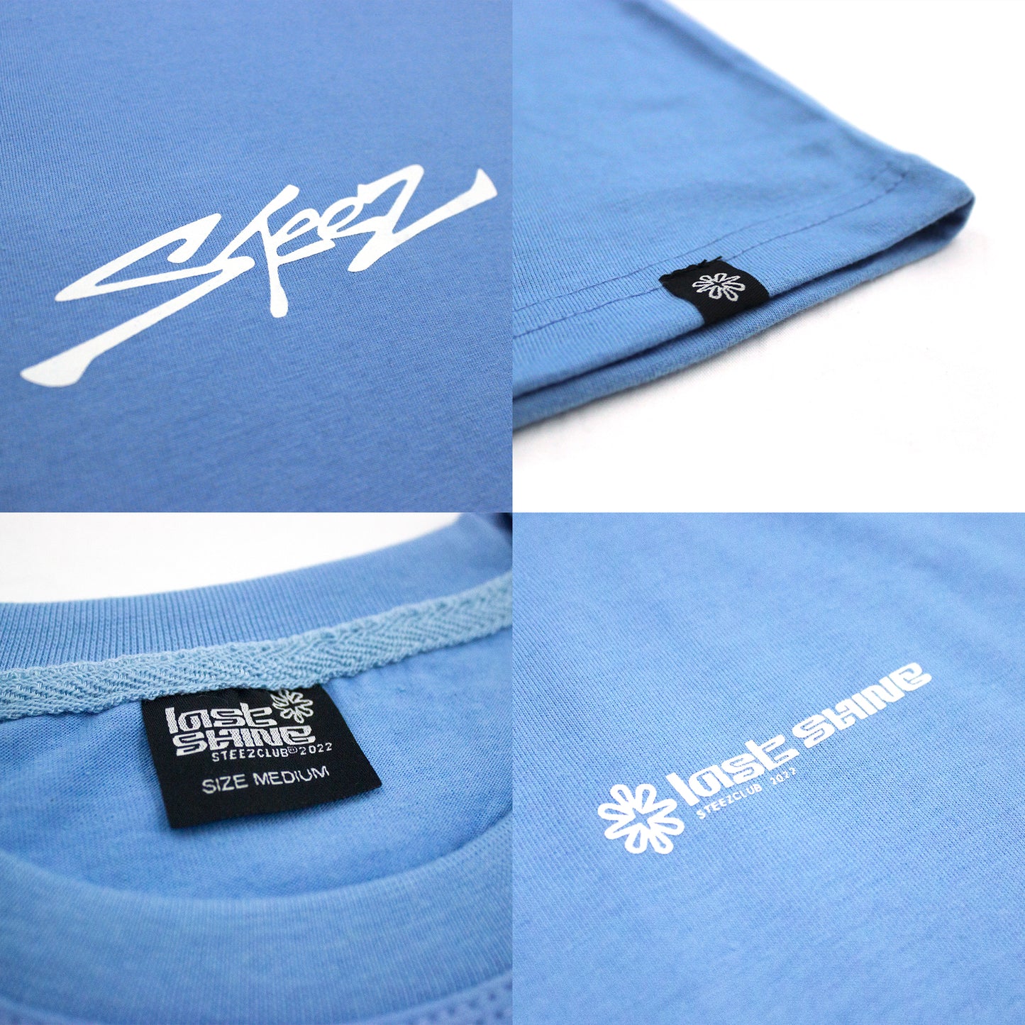 Tee-shirt "Signature" - Blue